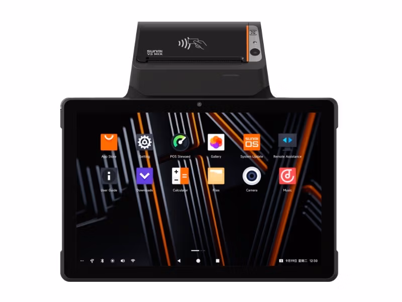 SUNMI V3 MIX Kassensystem mit integriertem Barcodescanner